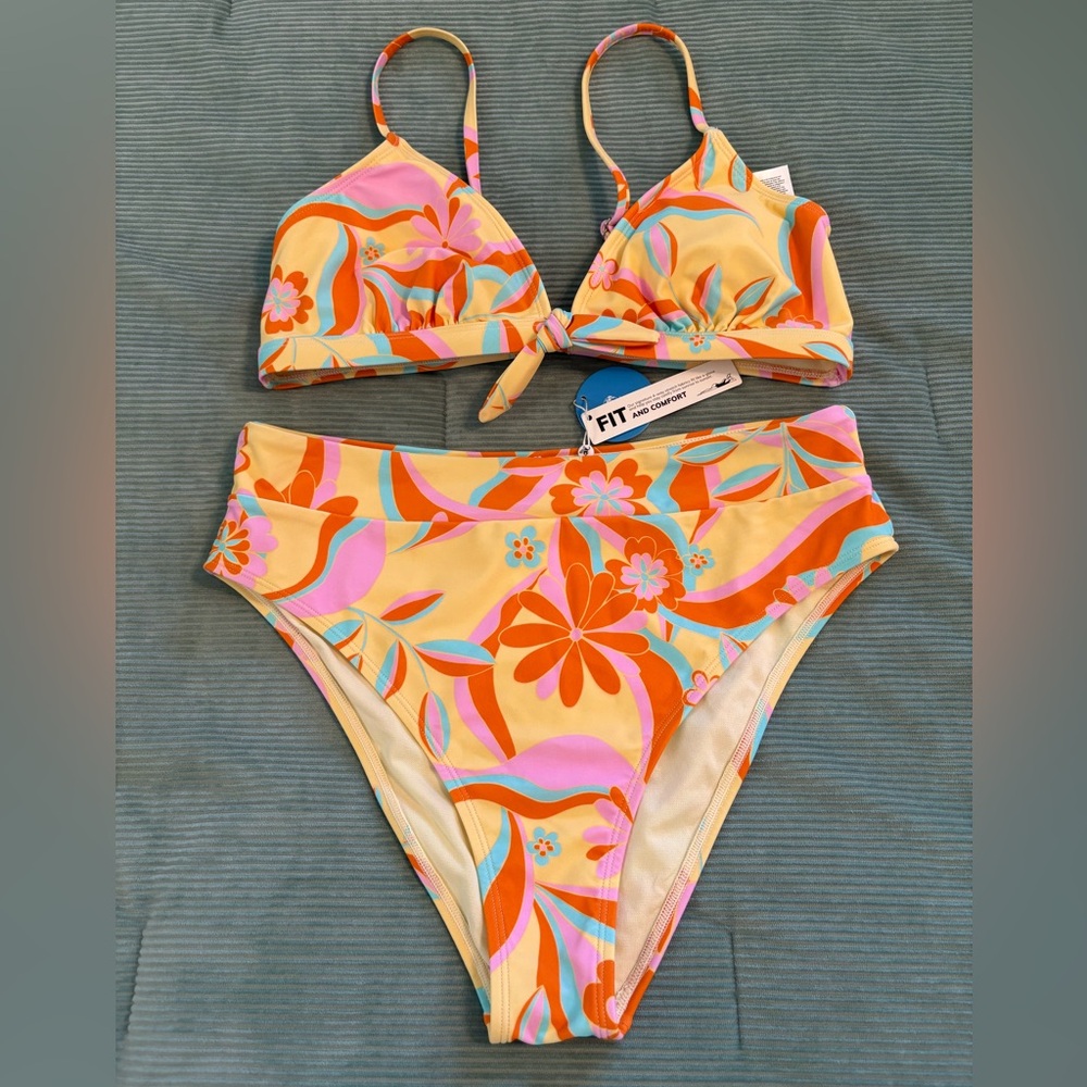 Cupshe Multicolor Bikini Set
